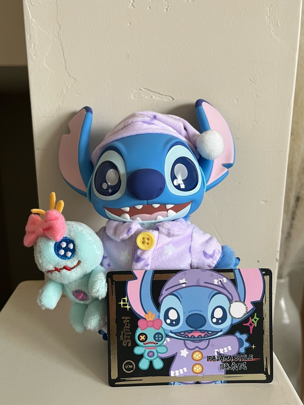 Top Toy Disney Stitch Dress Up Show Vinyl Plush Pendent Series - Secret